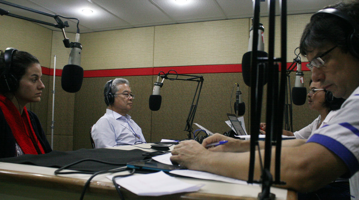 Okamoto e presidenta da UPES falam sobre as ocupações de escolas estaduais